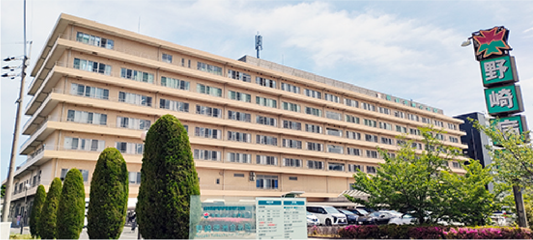 野崎徳洲会病院の全景